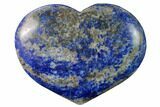 Polished Lapis Lazuli Heart - Pakistan #170965-1